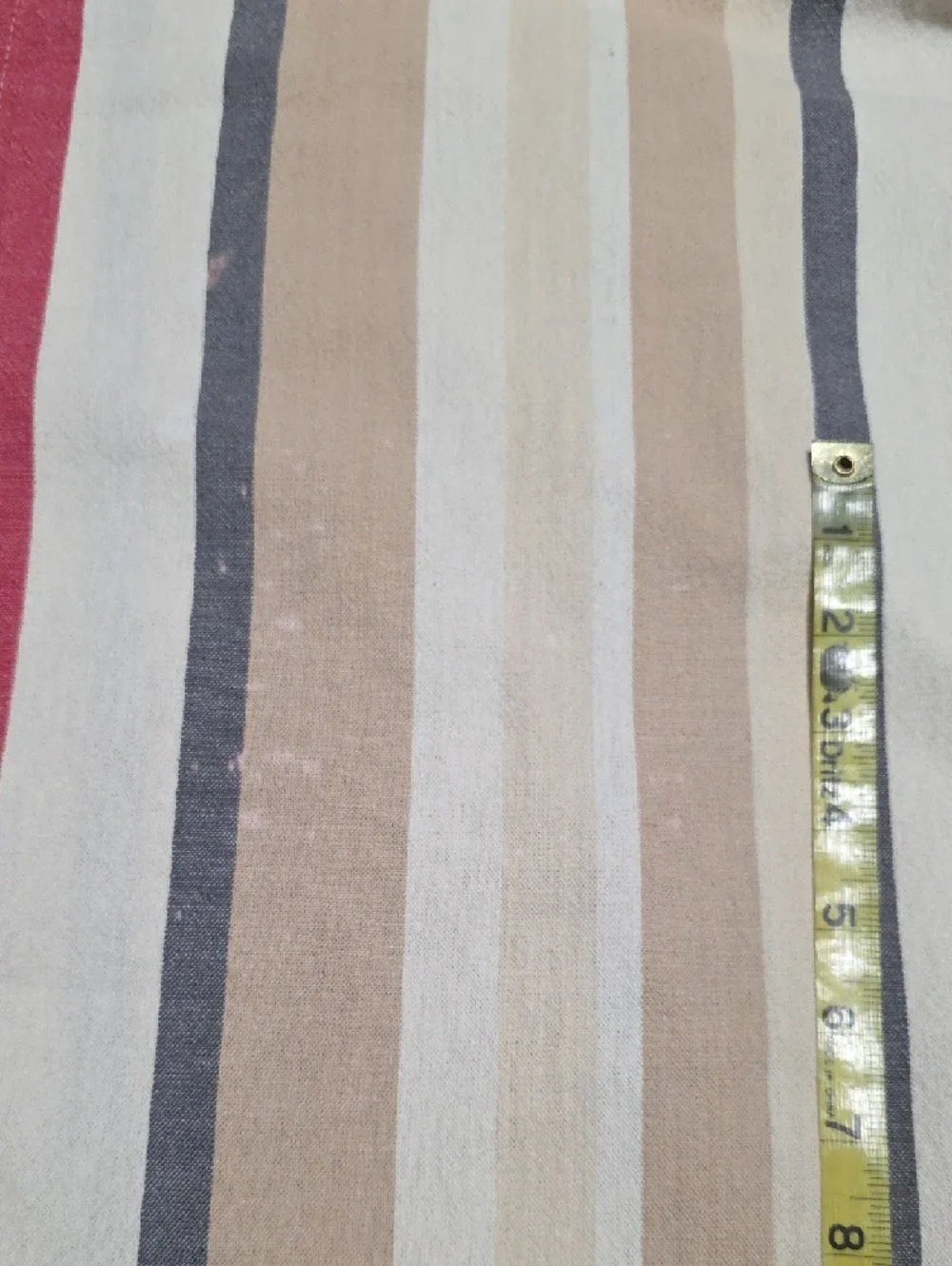 Croscill Potomac Striped Top Grommet Drapery Panel